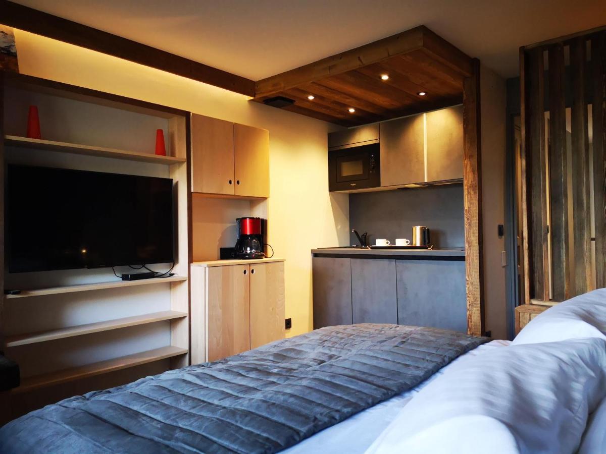 Alliey & Spa Piscine Appart-Hotel Serre Chevalier Le Monêtier-les-Bains المظهر الخارجي الصورة