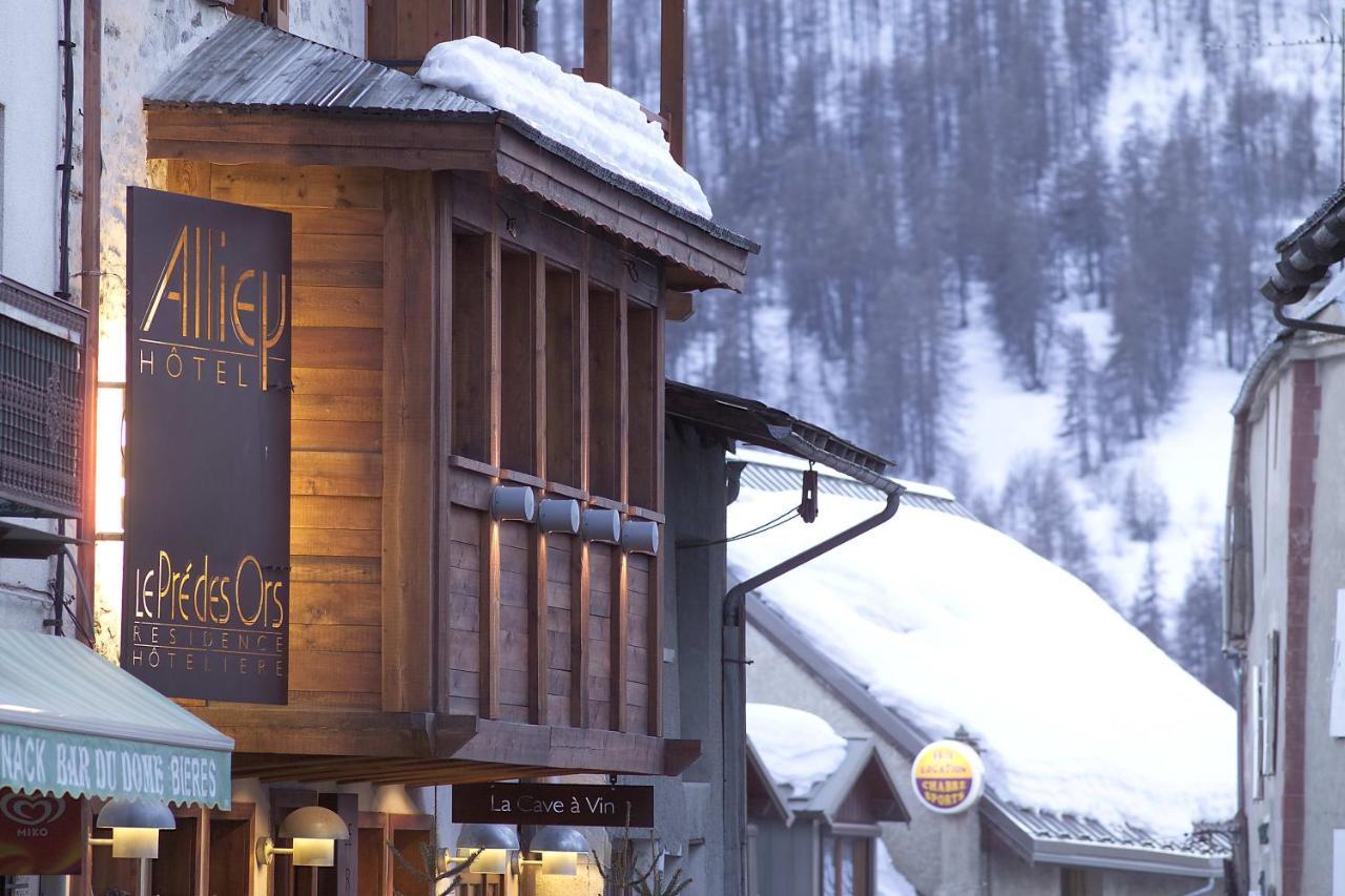 Alliey & Spa Piscine Appart-Hotel Serre Chevalier Le Monêtier-les-Bains المظهر الخارجي الصورة
