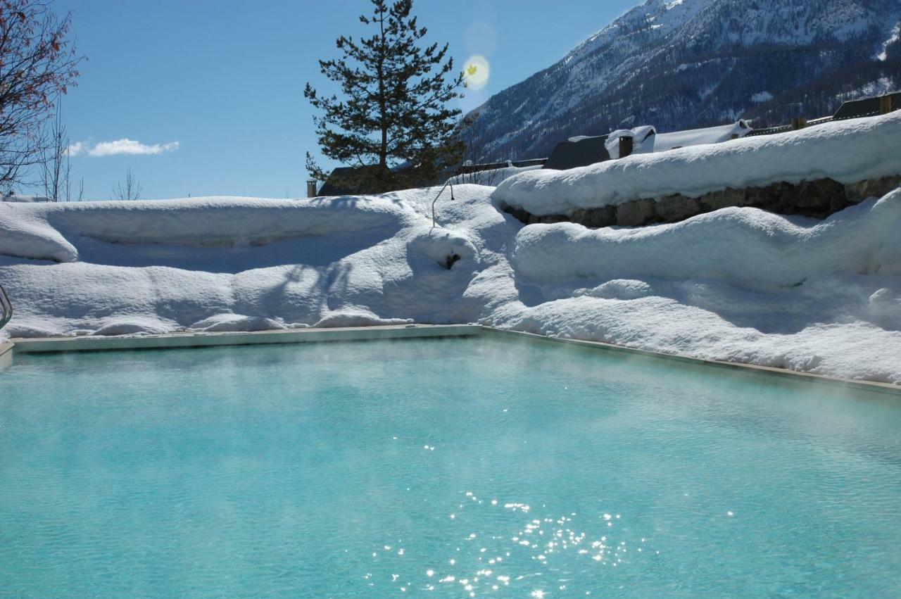 Alliey & Spa Piscine Appart-Hotel Serre Chevalier Le Monêtier-les-Bains المظهر الخارجي الصورة