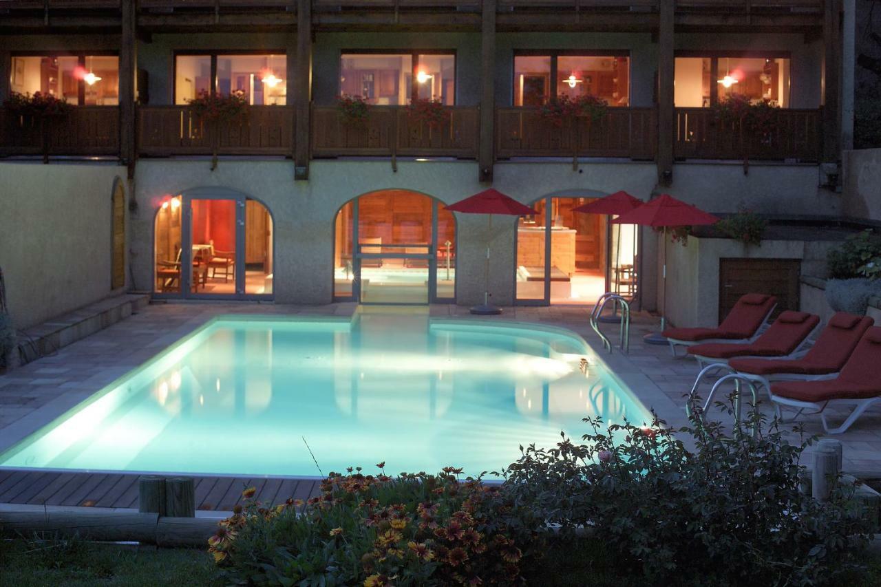 Alliey & Spa Piscine Appart-Hotel Serre Chevalier Le Monêtier-les-Bains المظهر الخارجي الصورة